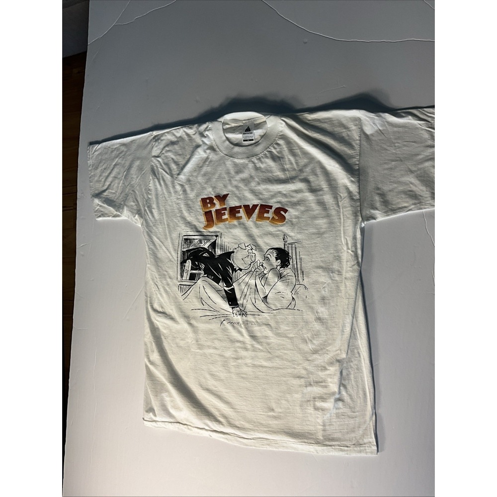 Vintage By Jeeves Dewynters T Shirt XL London Musical Theater Promo White